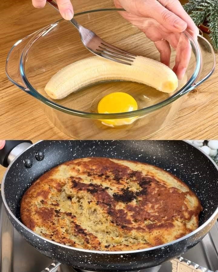 Minute Banana and Egg Cake Recipe