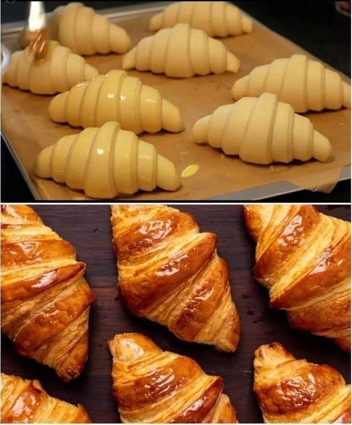 Flaky Homemade Croissant