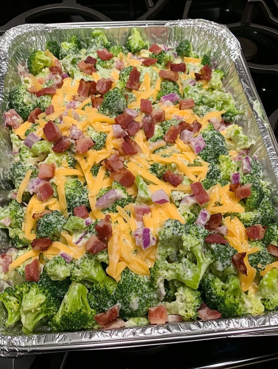 EASY BROCCOLI SALAD