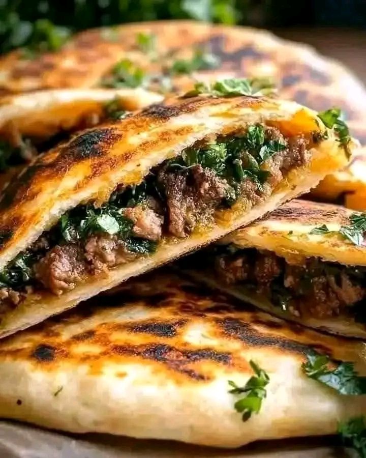 Lebanese Lamb Arayes – Stuffed Pita Perfection!