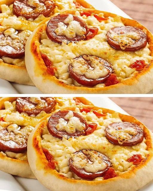 How to make mini pizzas yourself – easy, quick and super delicious!