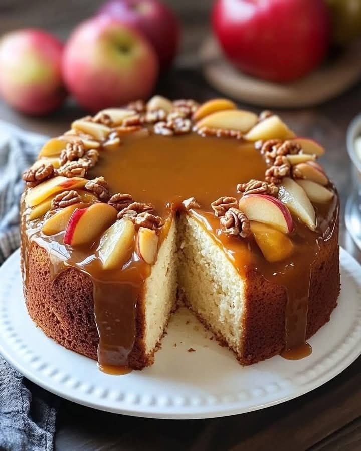 Caramel Apple Cake