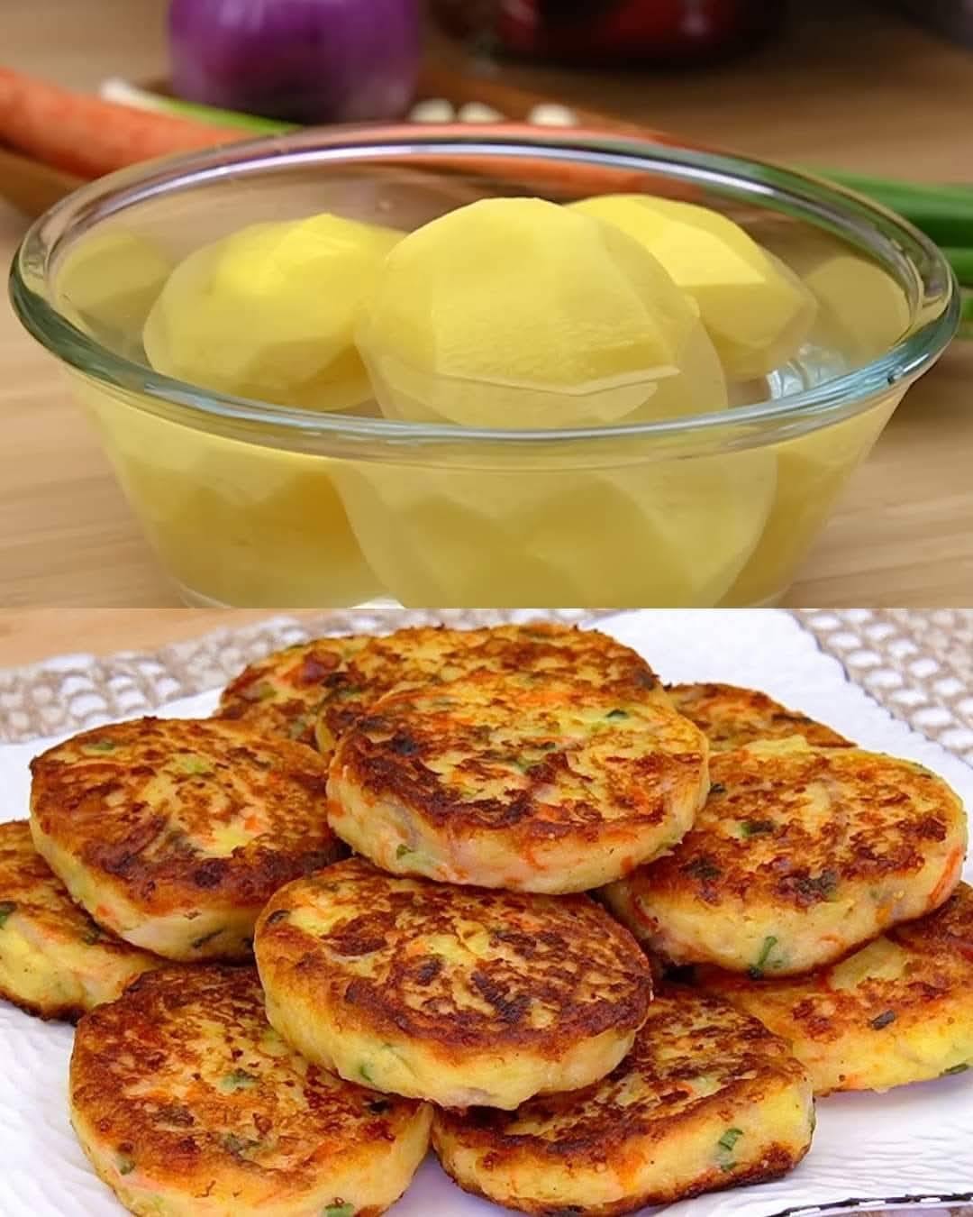 Crispy Potato and Onion Patties