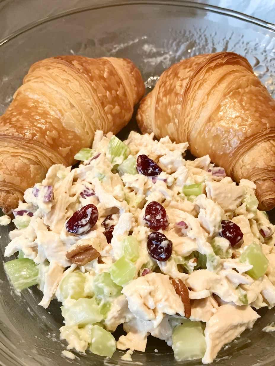 Chicken Salad Croissant Sandwiches Recipe 