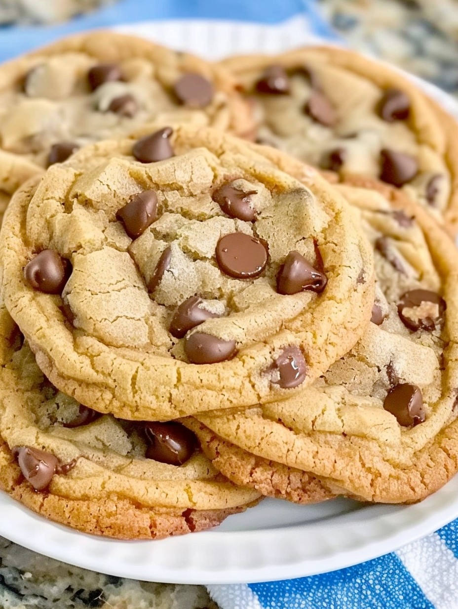 Vegan Oat Flour Cookies with Chocolate Chips