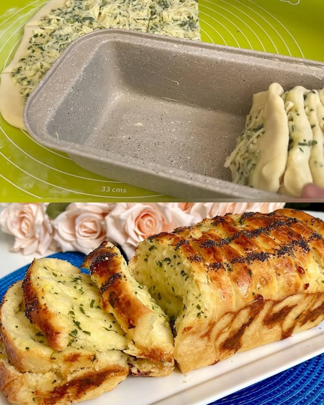 Garlic Butter Mozzarella Rolls