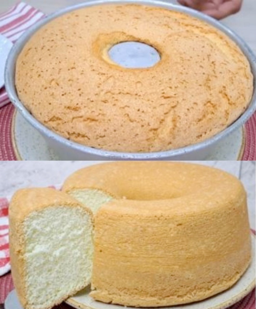 Easy and Quick Cake Without Wheat Flour with 3 Ingredients