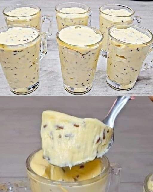 Easy creamy dessert: just whip it up in the blender