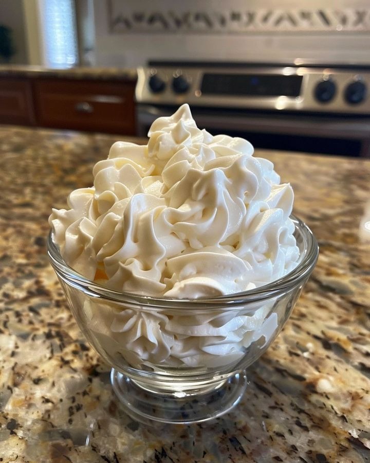 My grandma turned a glass of milk into whipped cream. They mentioned that it was healthier than the one sold in stores. Here is how