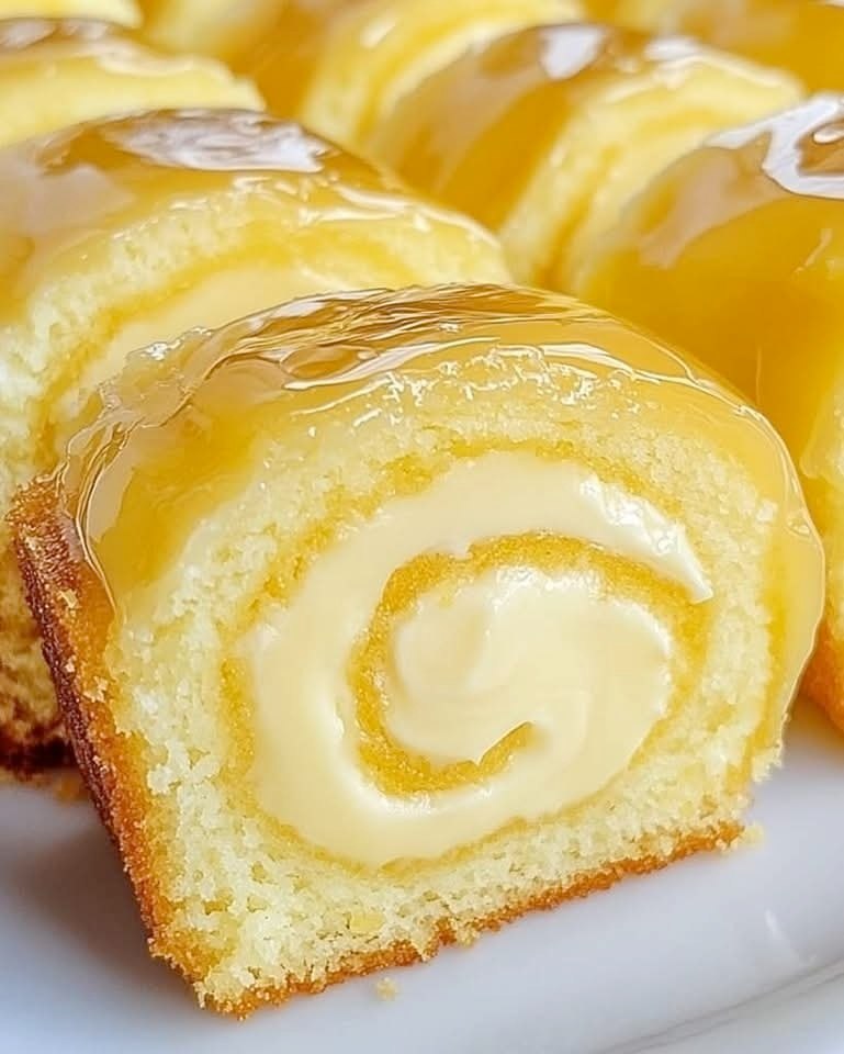 Lemon Cream Rolls