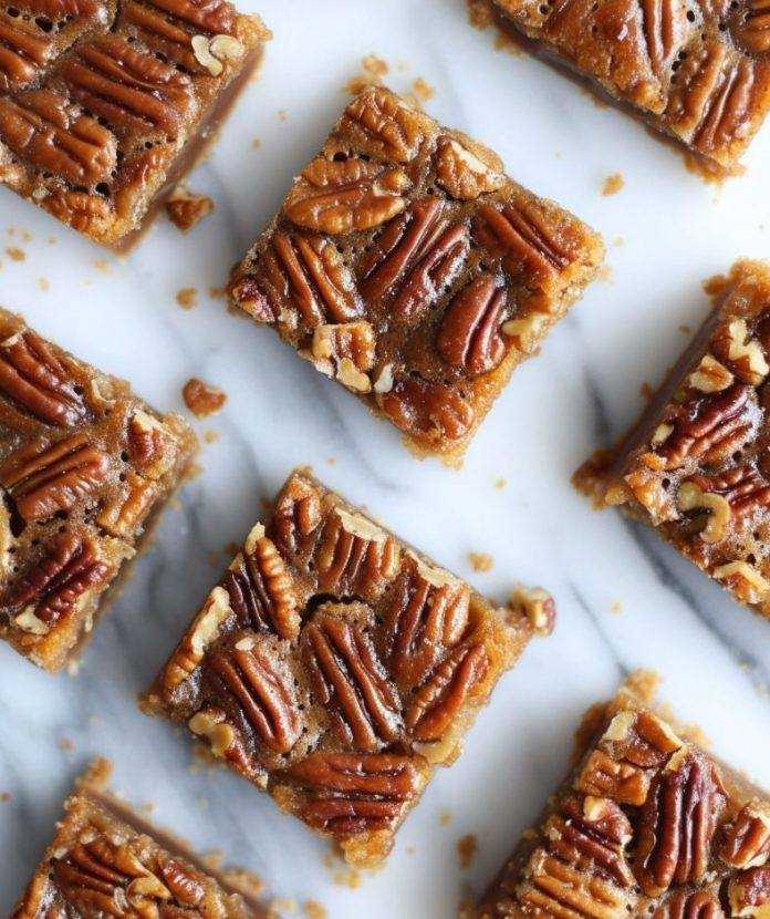 Lazy Pecan Pie Bars