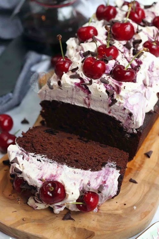 Black Forest Loaf Cake!