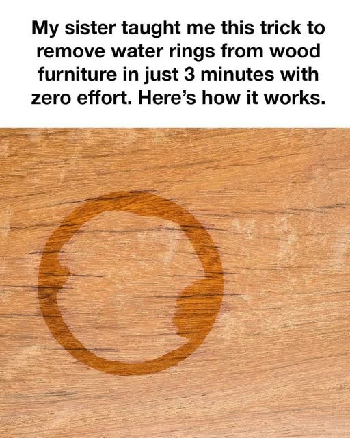 How to Remove Water Spots and Heat Stains from Wood Furniture