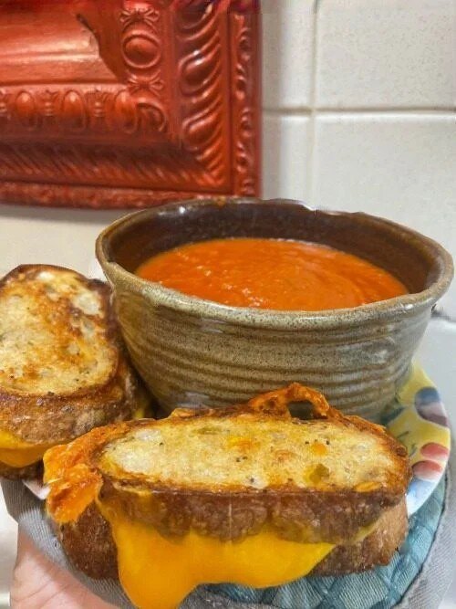 Homemade Roasted Tomato Soup