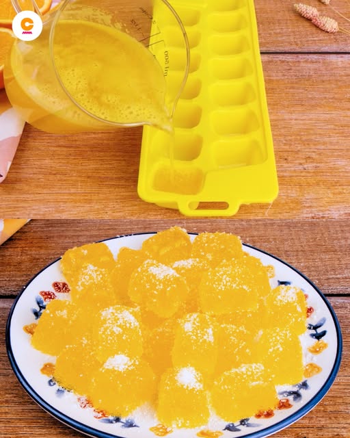 Homemade 4-Ingredient Orange Gummy Candies: Easy, Chewy, and Bursting with Flavor!