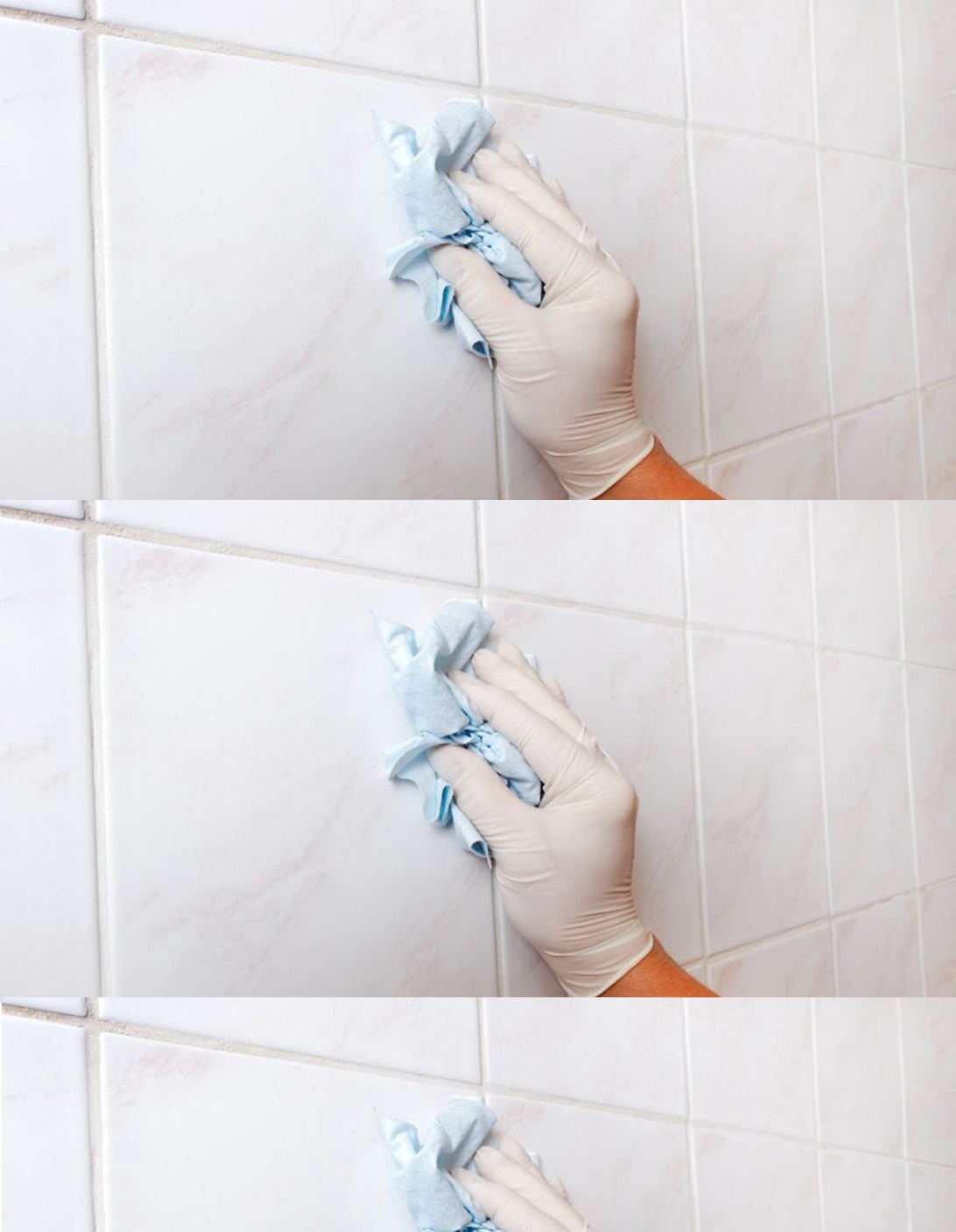 Trick to remove soap, mold and limescale from bathroom tiles