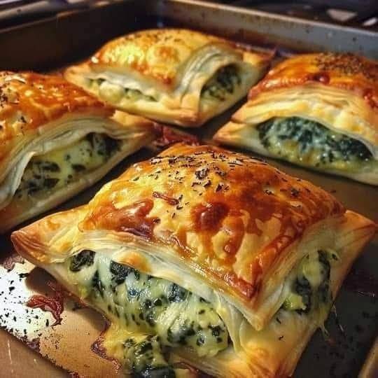 Spinach Stuffed Pastry