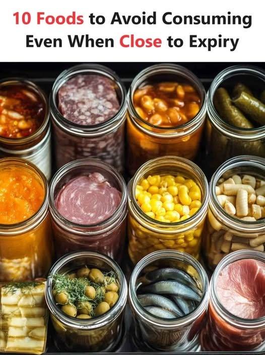 Foods to Avoid Consuming Even When Close to Expiry