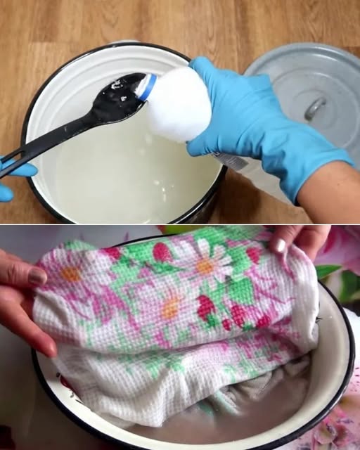 I haven’t bought kitchen towels for a long time. Just 3 minutes and they are clean, smell fresh: I show a simple way to restore them