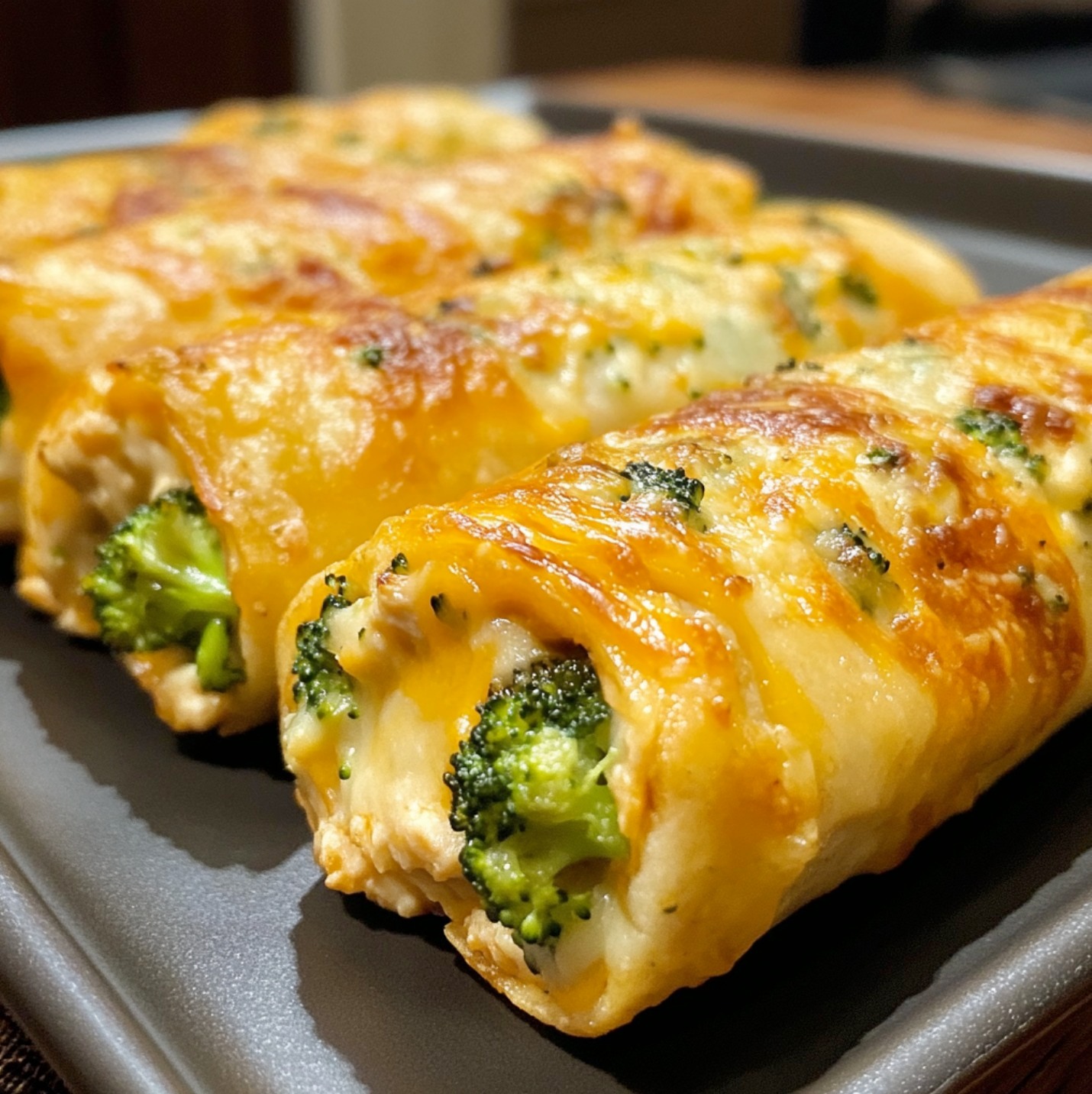 Broccoli Cheddar Chicken Rollups