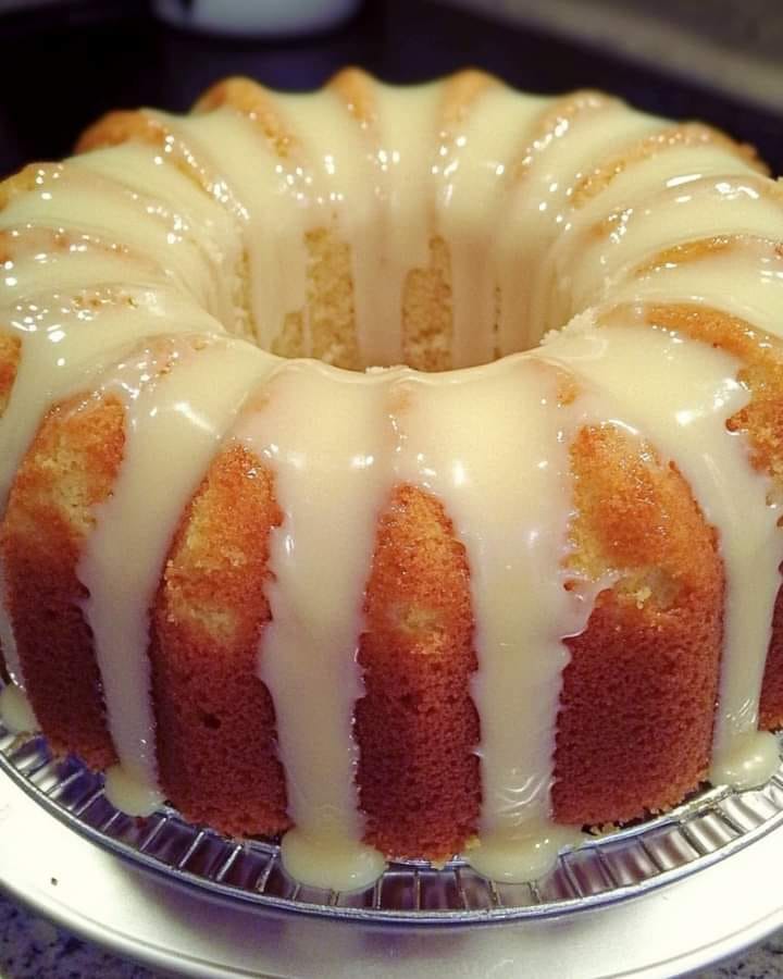 Lemon Cream Cheese Pound Cake