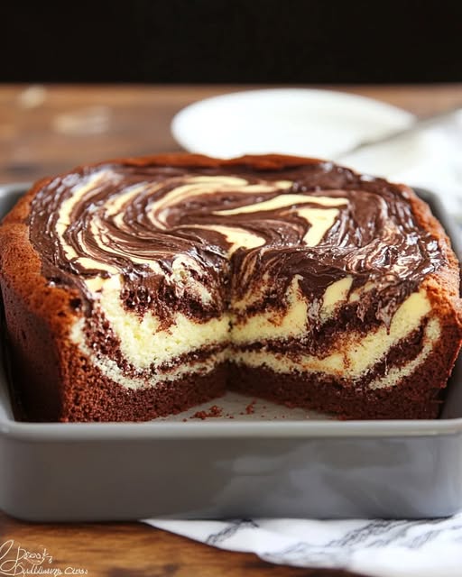 CHOCOLATE MARBLE CUPCAKES