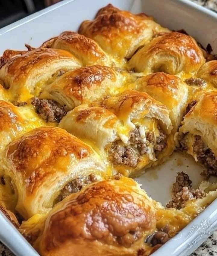 Breakfast Sausage Crescent Rolls Recipe