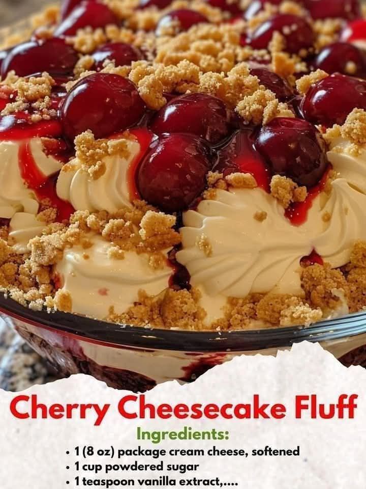 Cherry Cheesecake Fluff