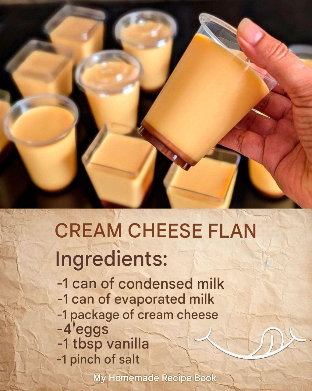 Cream Cheese Flan