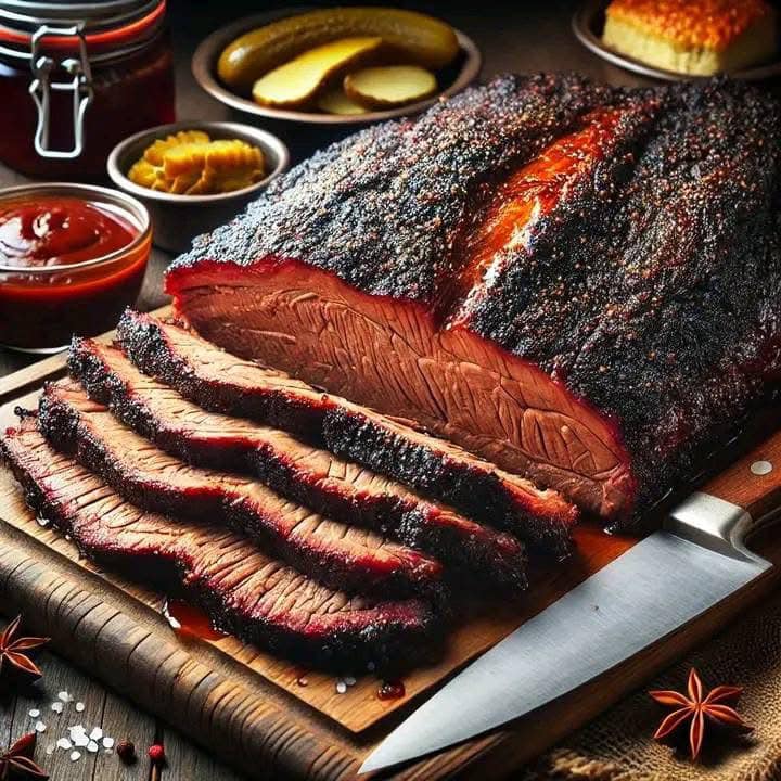 How do I make authentic Texas-style BBQ brisket?