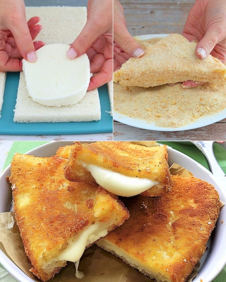 Baked Mozzarella in Carrozza