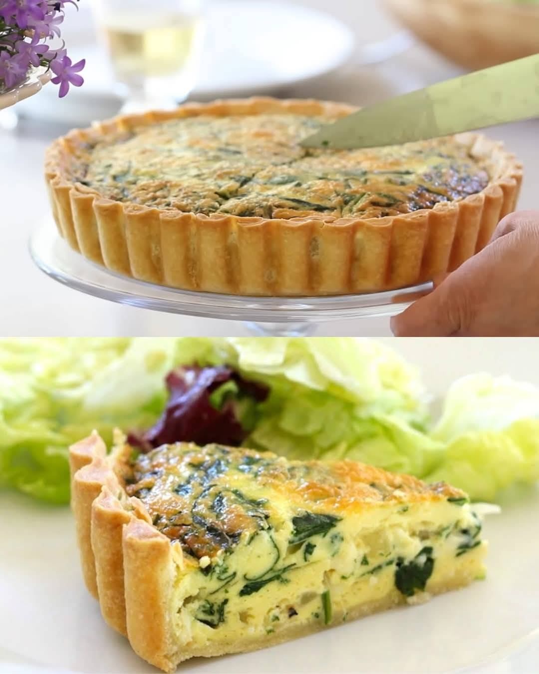 Spinach Quiche Recipe