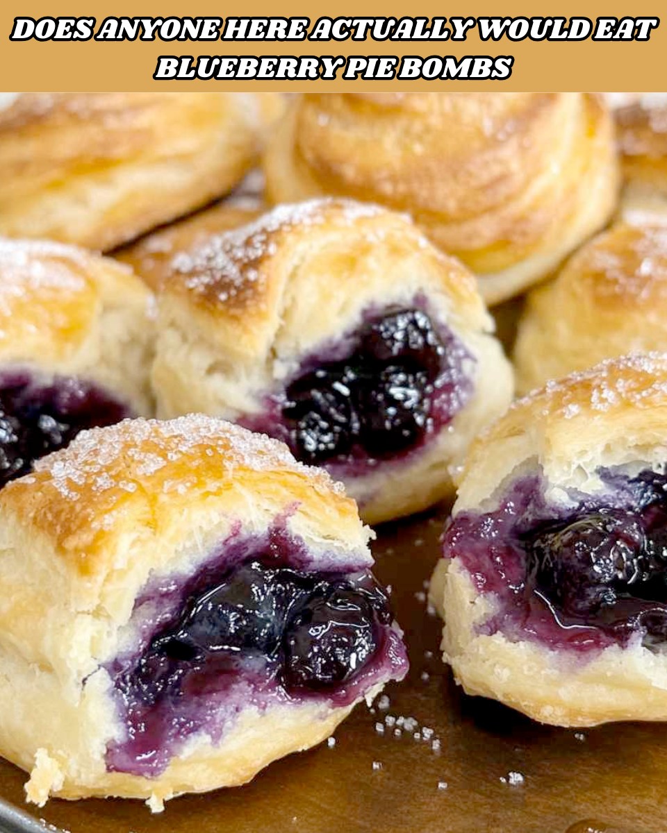 Grandma’s Blueberry Pie Bombs