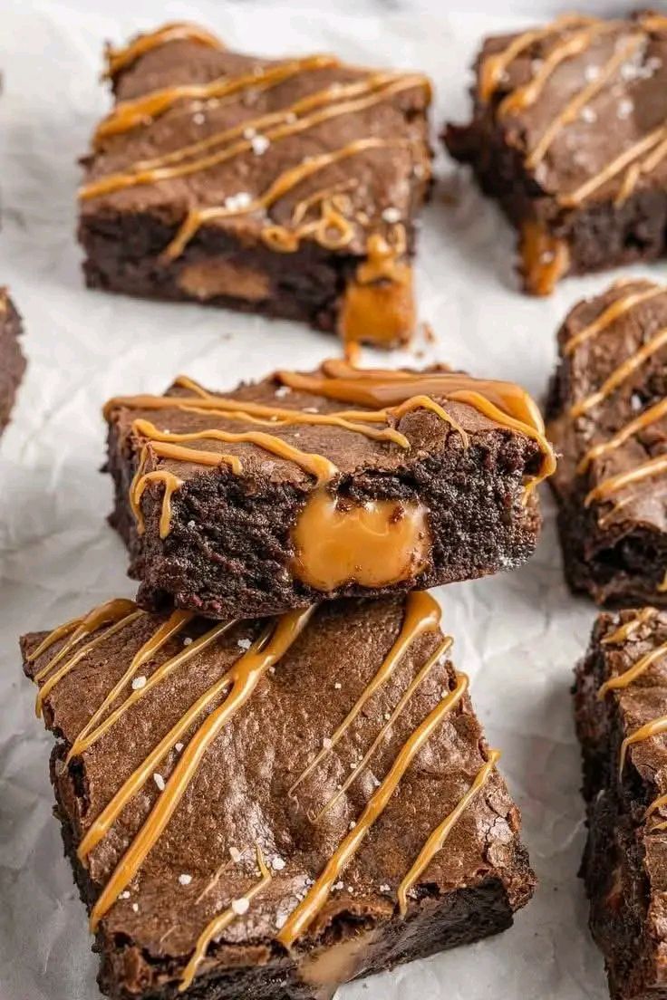 Salted caramel Brownies