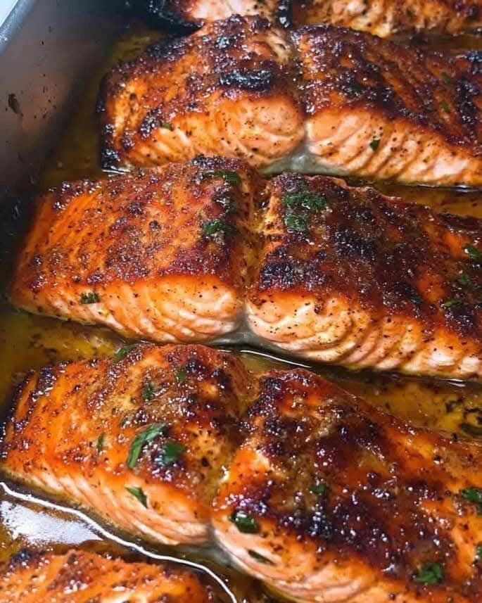 Cajun Honey Butter Salmon (My Oh My 