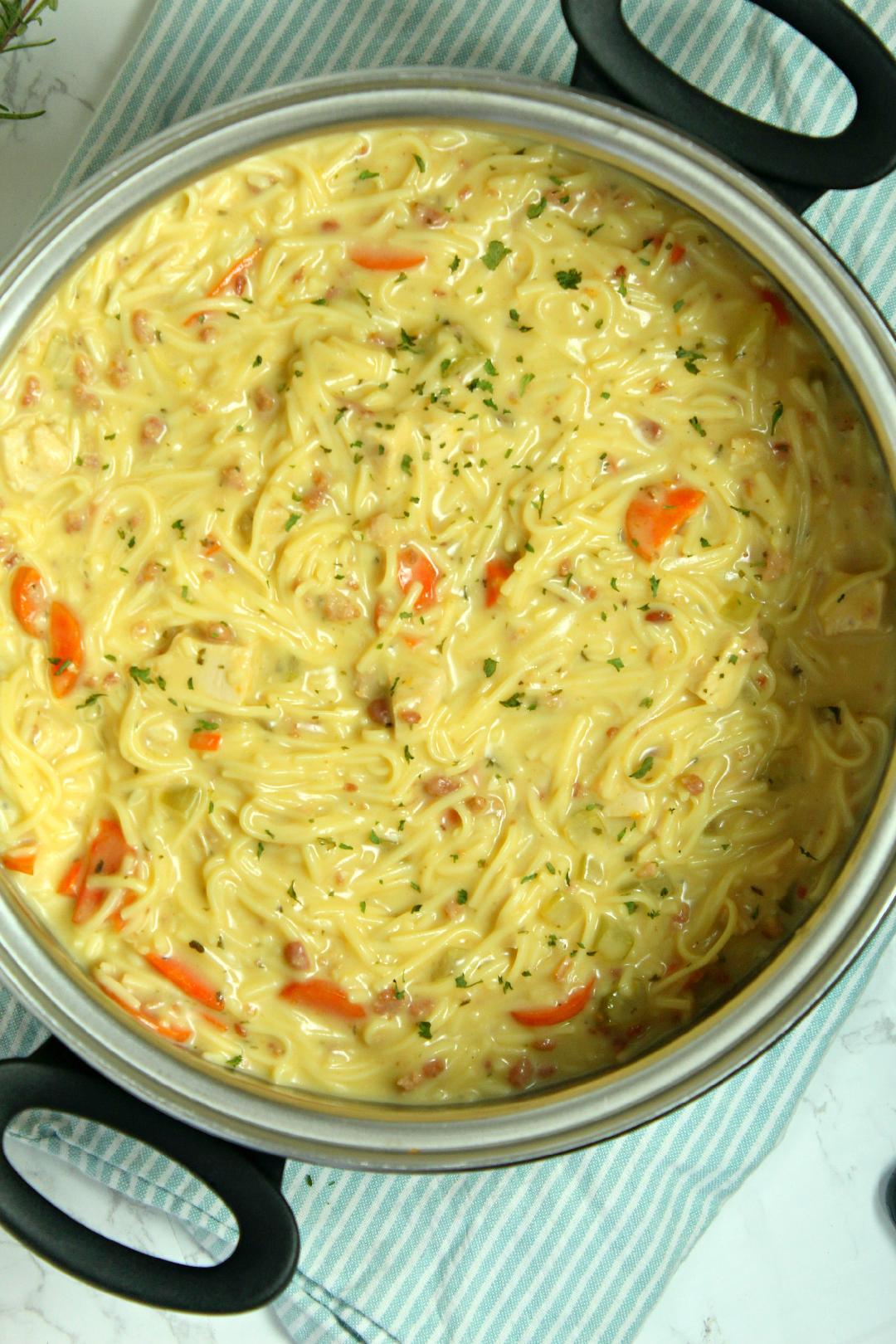 Crack Chicken Noodle Soup