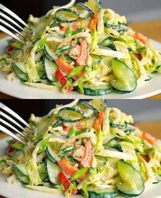 Easy Cucumber Salad For Dinner