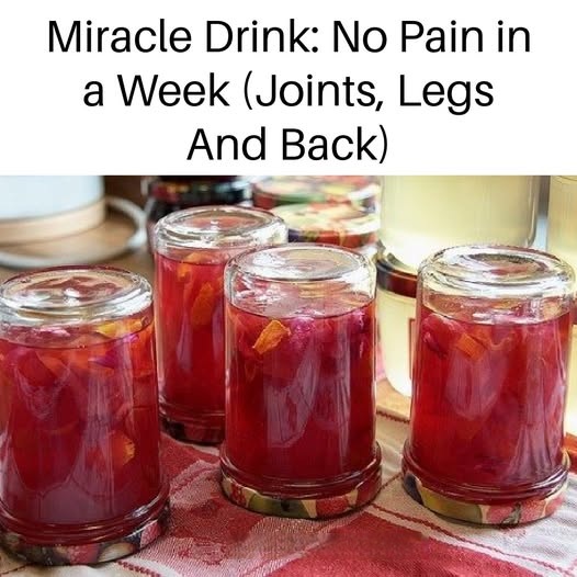 Miracle Drink: No Pain in a Week (Joints, Legs & Back)