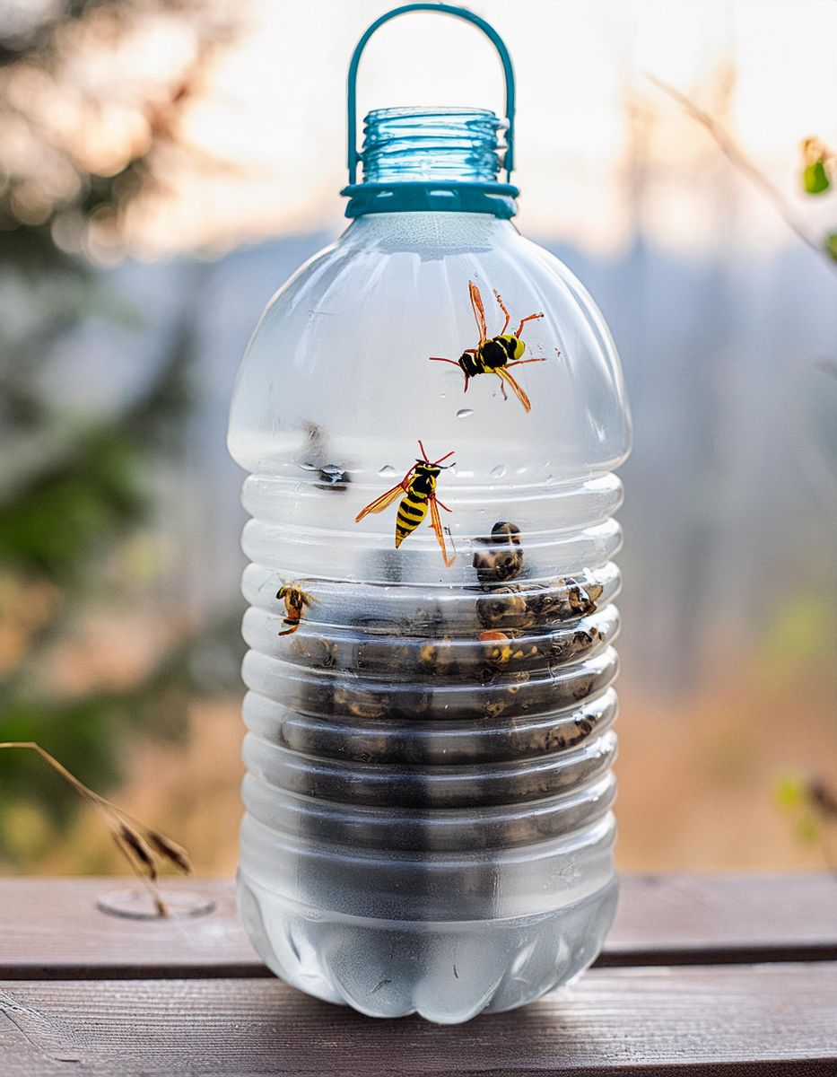 If you are looking for a wasp fix, try this homemade trap. My grandpa swears by it!