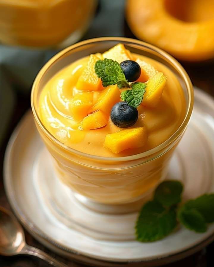 Creamy Mango Mousse