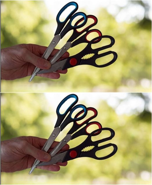 How in China they sharpen scissors in 10 seconds. Now I do the same thing