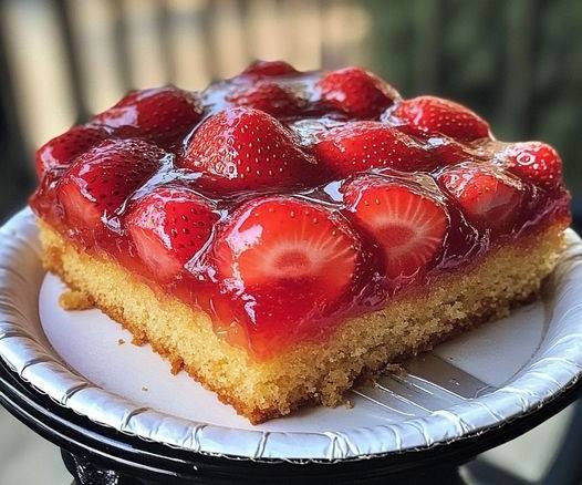 Strawberry Upside Down Cake