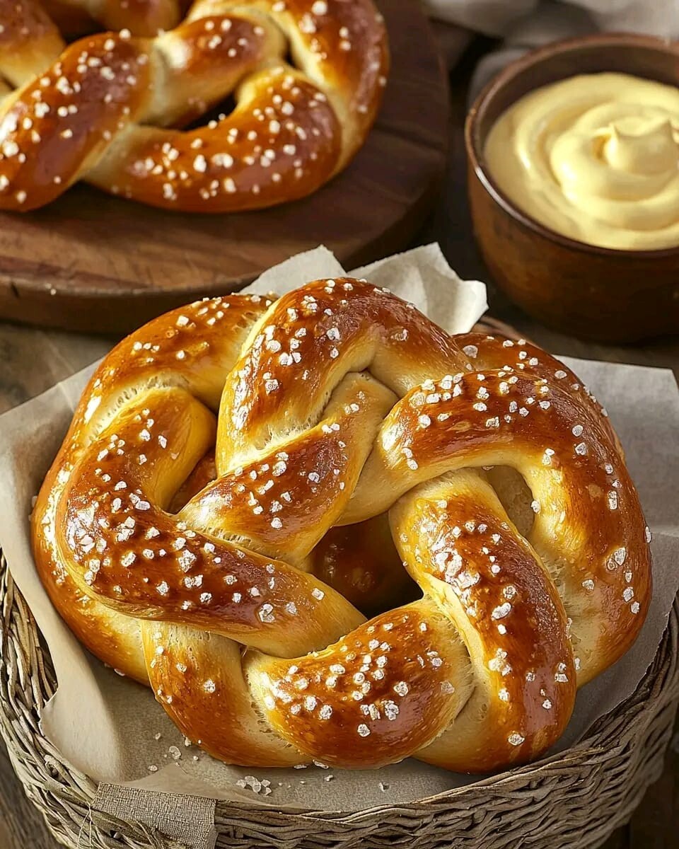 Homemade Soft Pretzels Recipe