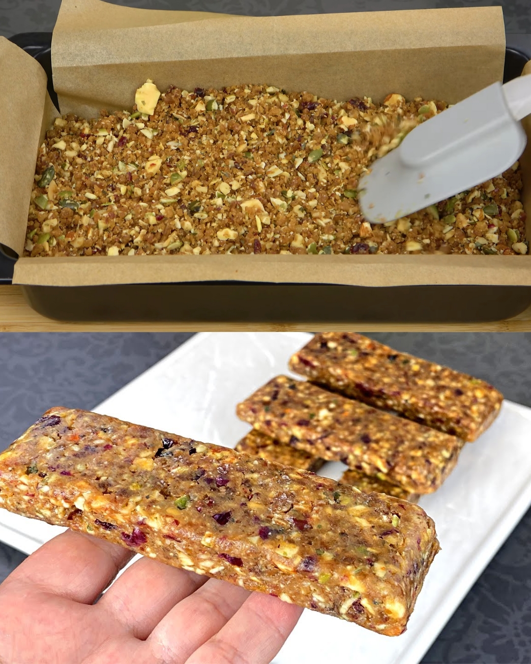 Nutty Cranberry Energy Bars Recipe