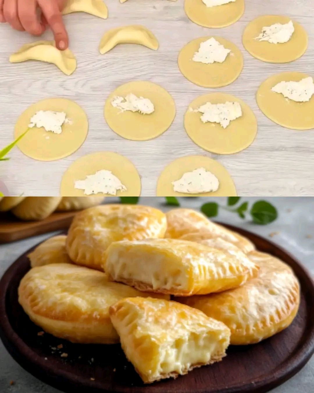 Cheese-Stuffed Flatbreads