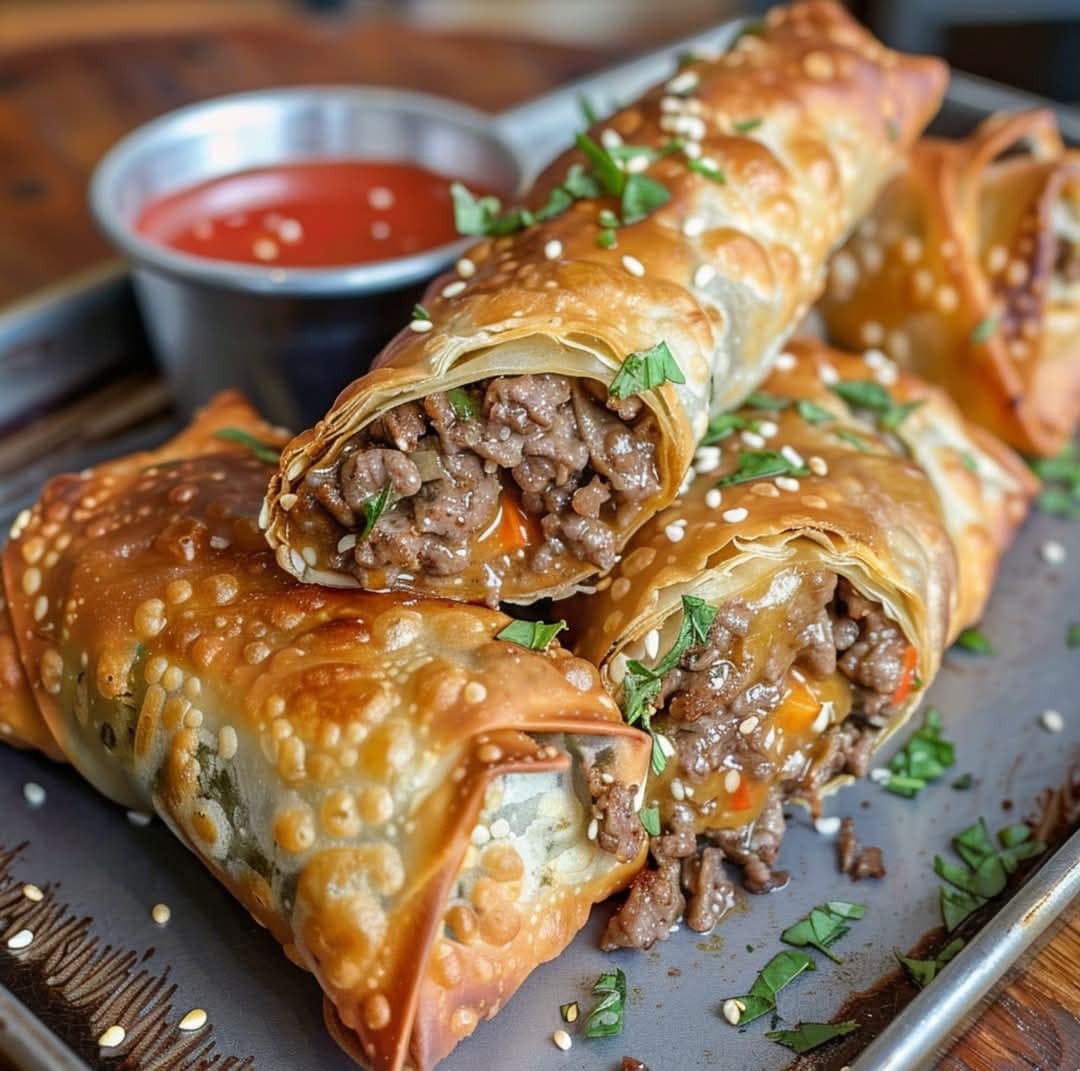 Cheesesteak Eggrolls