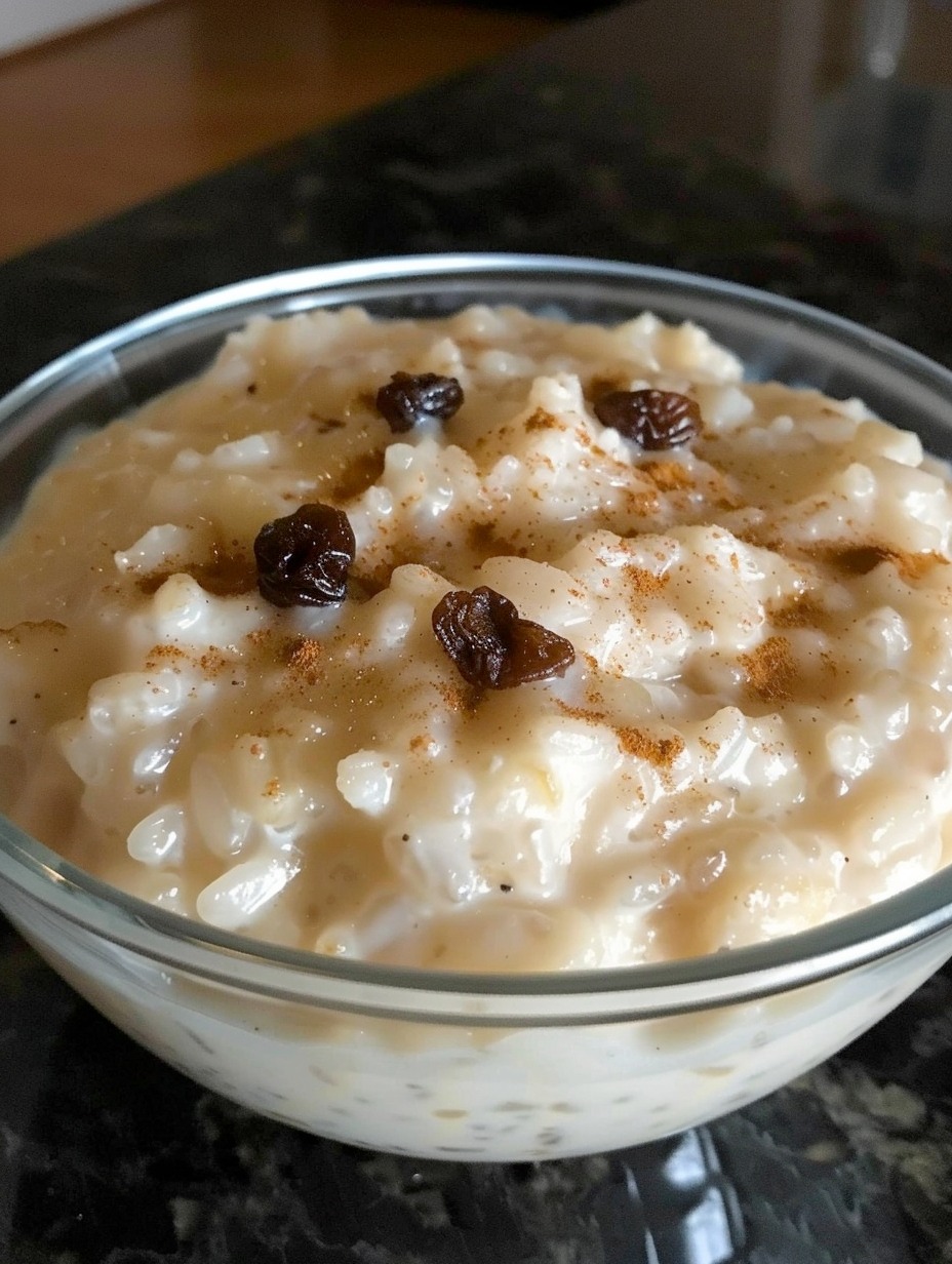 Old Fashioned Rice Pudding