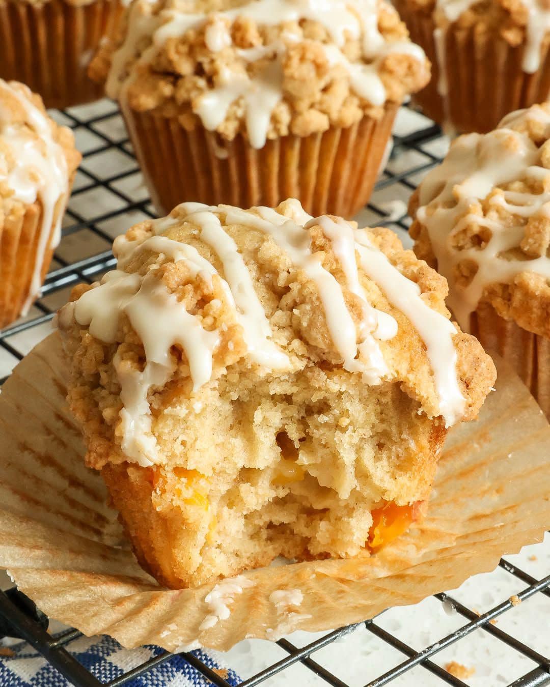 Peach Muffins Recipe