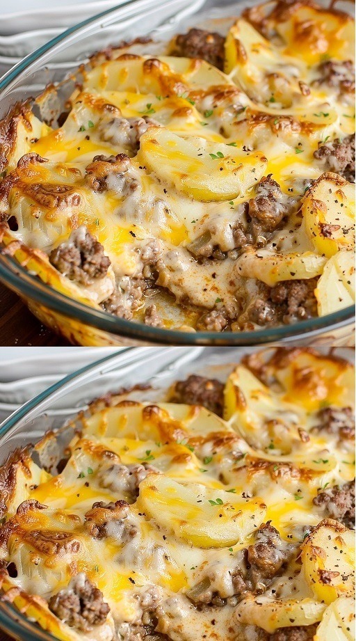 Hamburger and Potato Casserole: A Comforting Classic