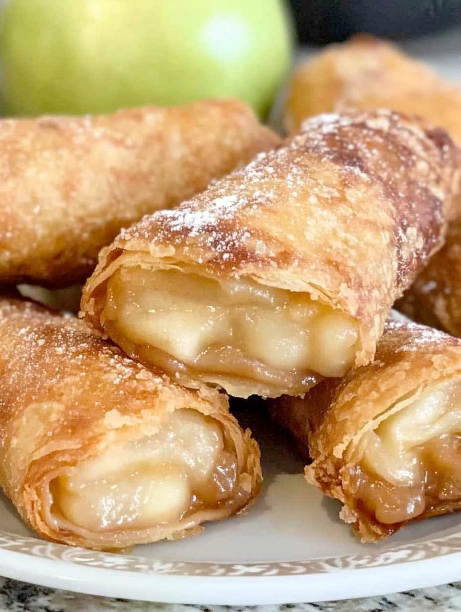 Apple Pie Egg Rolls